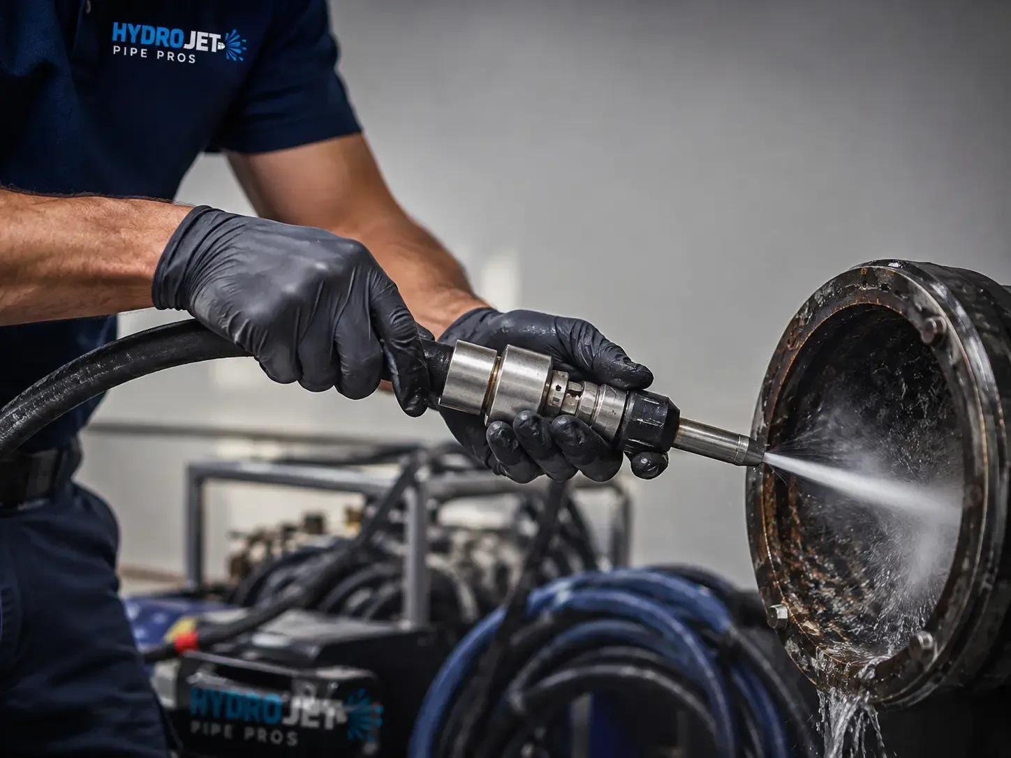 Hydro Jet Pipe Descaling in Atherton, CA